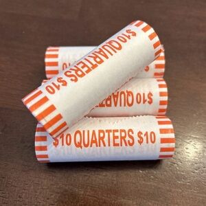 1 Roll of OBW Unsearched Bank Sealed Quarters 40 coins ($10 FV)